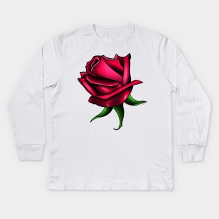 Rose Kids Long Sleeve T-Shirt